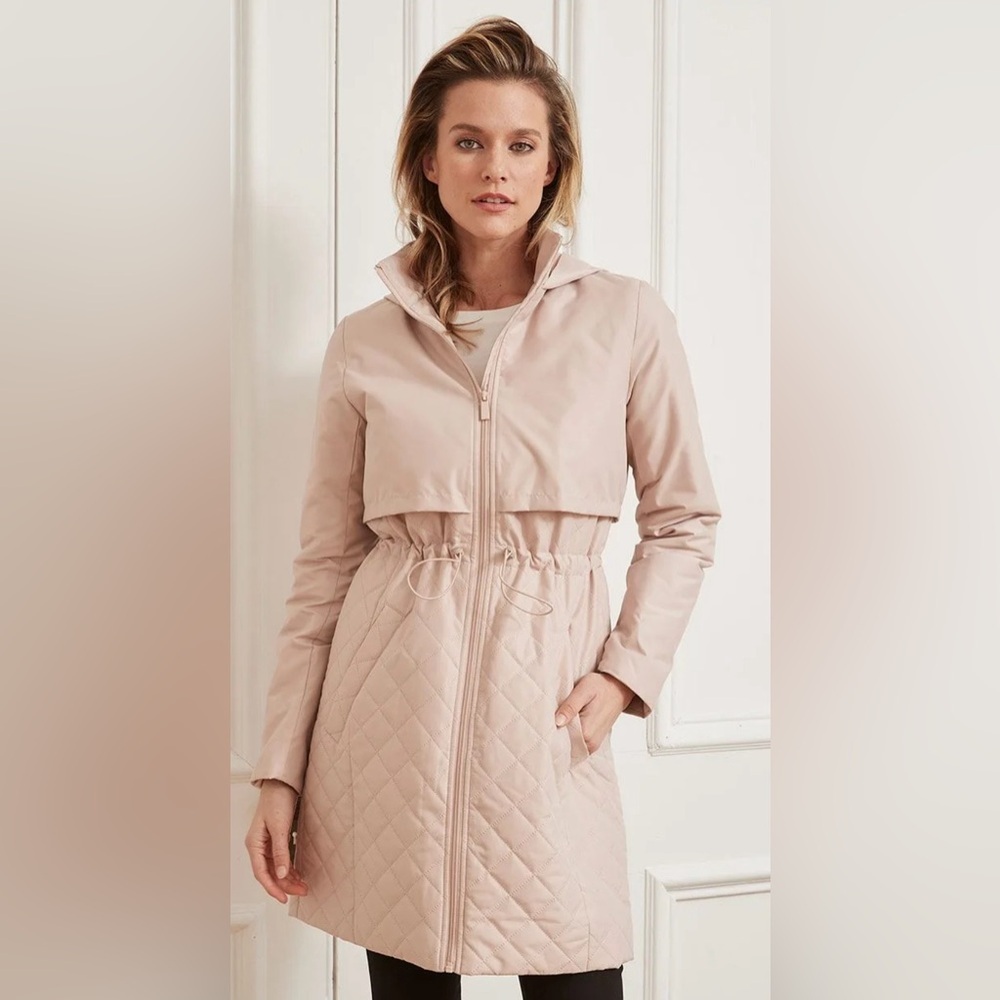 Women’s RW & CO Quilted Hooded Parka